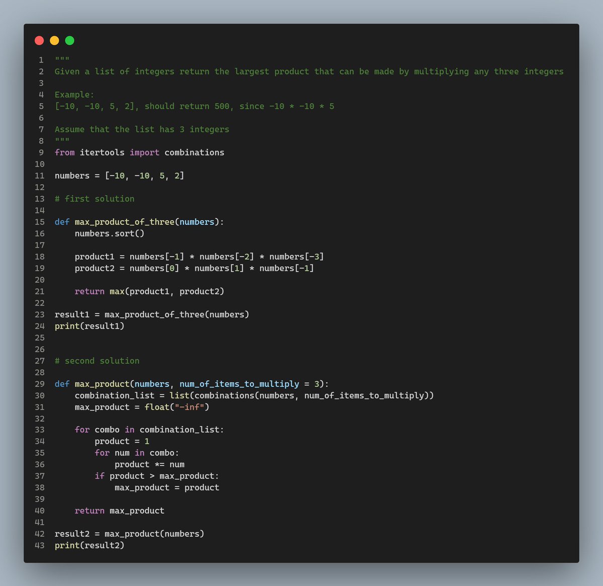 ChidubemNdukwe's tweet image. For fun...
#dailycodingproblem #Coding #programming