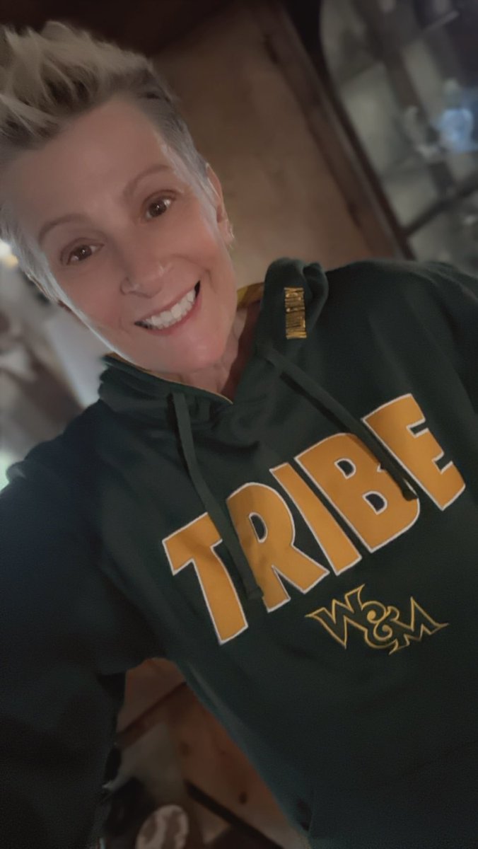 When your brother buys you a new hoodie!!!!  <a href="/williamandmary/">William & Mary</a>     💚
