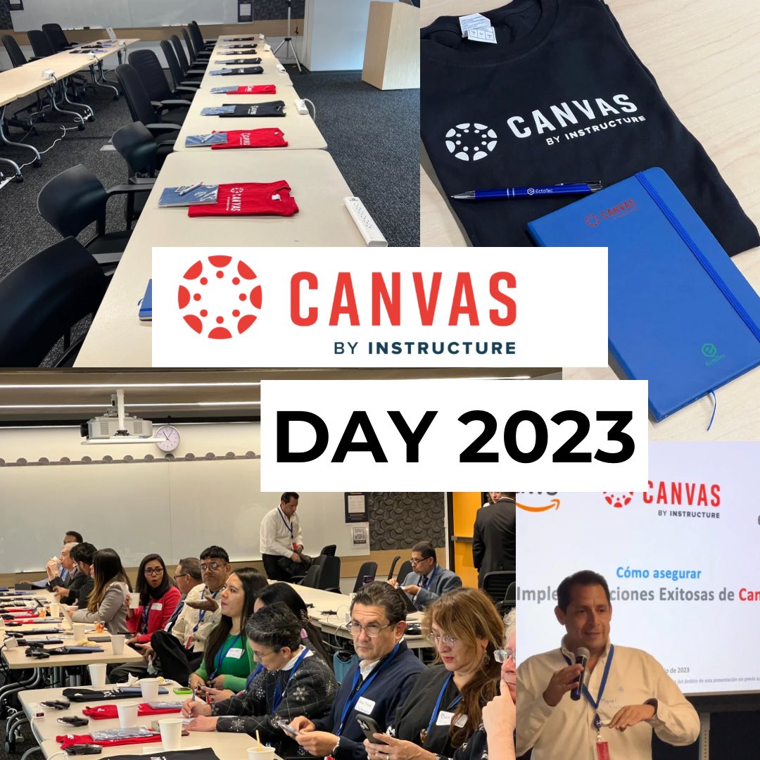 EctoTec's tweet image. Canvas Day 2023 🚀✨🙌🏼 

Last week we celebrated with our partners @Instructure, @awscloud , and @ed_machina in Mexico City! 

We shared with EdTech experts how we can improve the journey of students and professors😱💥
#SomoEctoTec #InstructureDiamondPartner #CanvasLMS
