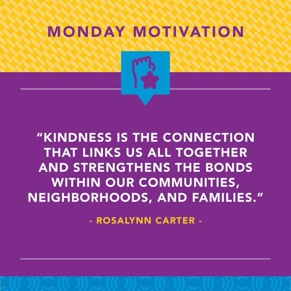 kitc_org's tweet photo. #MondayMotivation in honor of our #October #kindness theme: Kindness in our communities! 💜What are some of the communities you are involved in, and how can you spread kindness throughout them? #ShatterTheStigma #PennyPledge #MentalHealth https://t.co/INSDfhO4ba