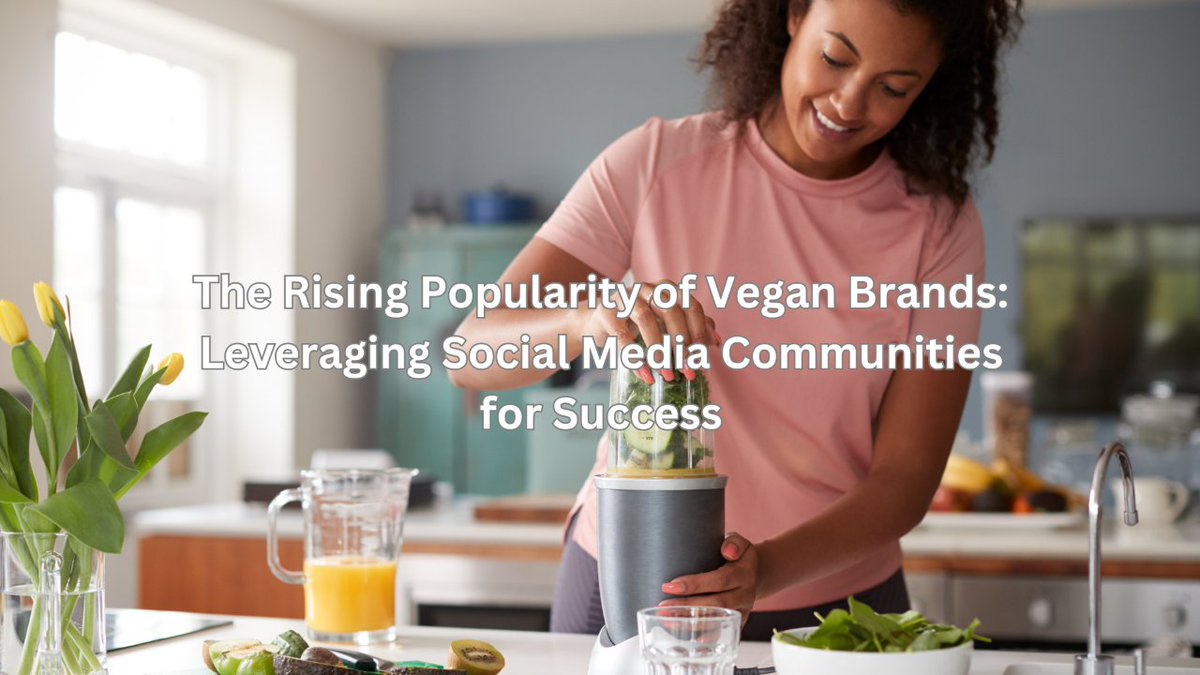 Let's go behind the surge and popularity of #vegan brands and see how they can harness the power of social media to connect with their ideal customers. boomtownmarketing.com/the-rising-pop…