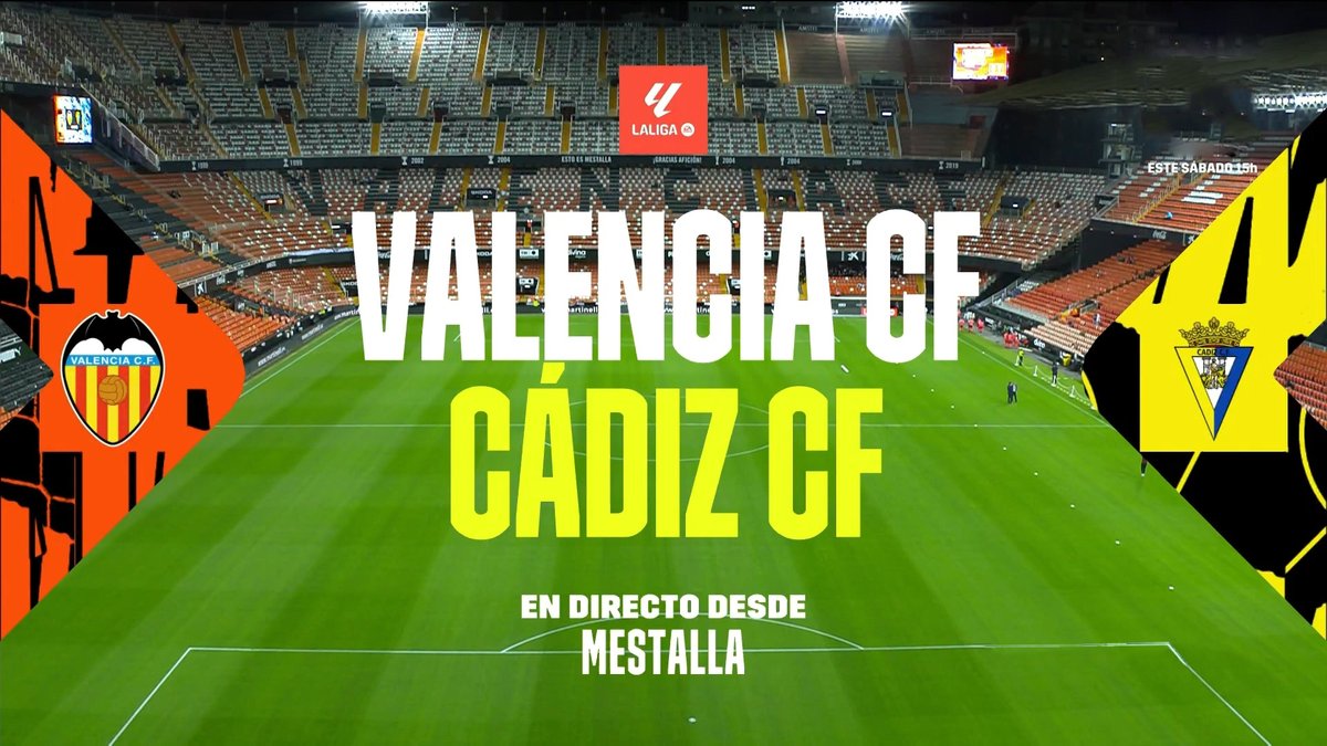 Valencia vs Cadiz Full Match Replay