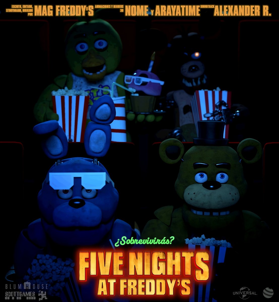 Mag_Freddys_34's tweet photo. ¿Estas listo para Freddy?

#FNAFMovie #FNAF https://t.co/SWITvWUW0j