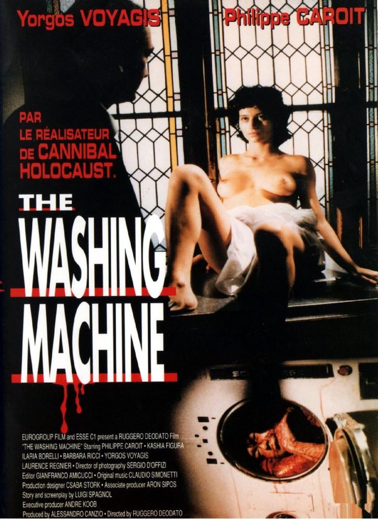 preachzilla's tweet photo. #Shocktober Day 18, Film 2:
#TheWashingMachine
Aaaand off to Italy I go. Sadly not to the Italy of the 70s or the early 80s, but the Italy of the year 1993, where Italian horror (and Italian cinema in general) was already in a pretty rough shape. https://t.co/e6yux8xGN1