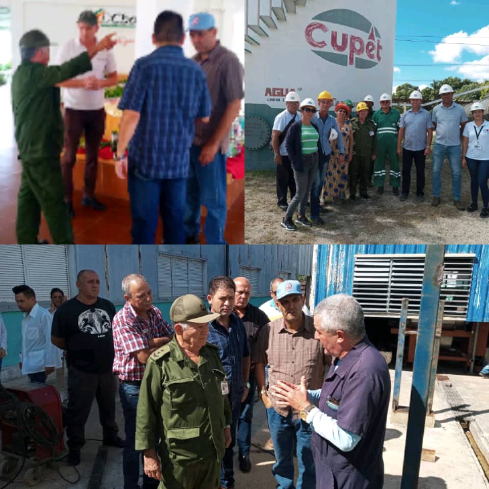 Acompañamos al General de División, Jefe del Estado Mayor  Nacional de la Defensa Civil, Ramón Pardo Guerra,  por centros de interés para la economía, en el 1er día de visita a la provincia.
#LatirAvileño 
#LatirXUnEneroDeVictorias