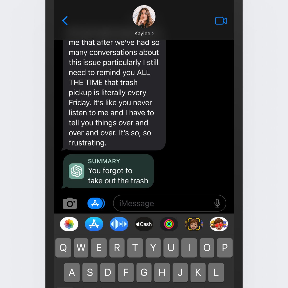 Summarize unnecessarily long texts with ChatGPT