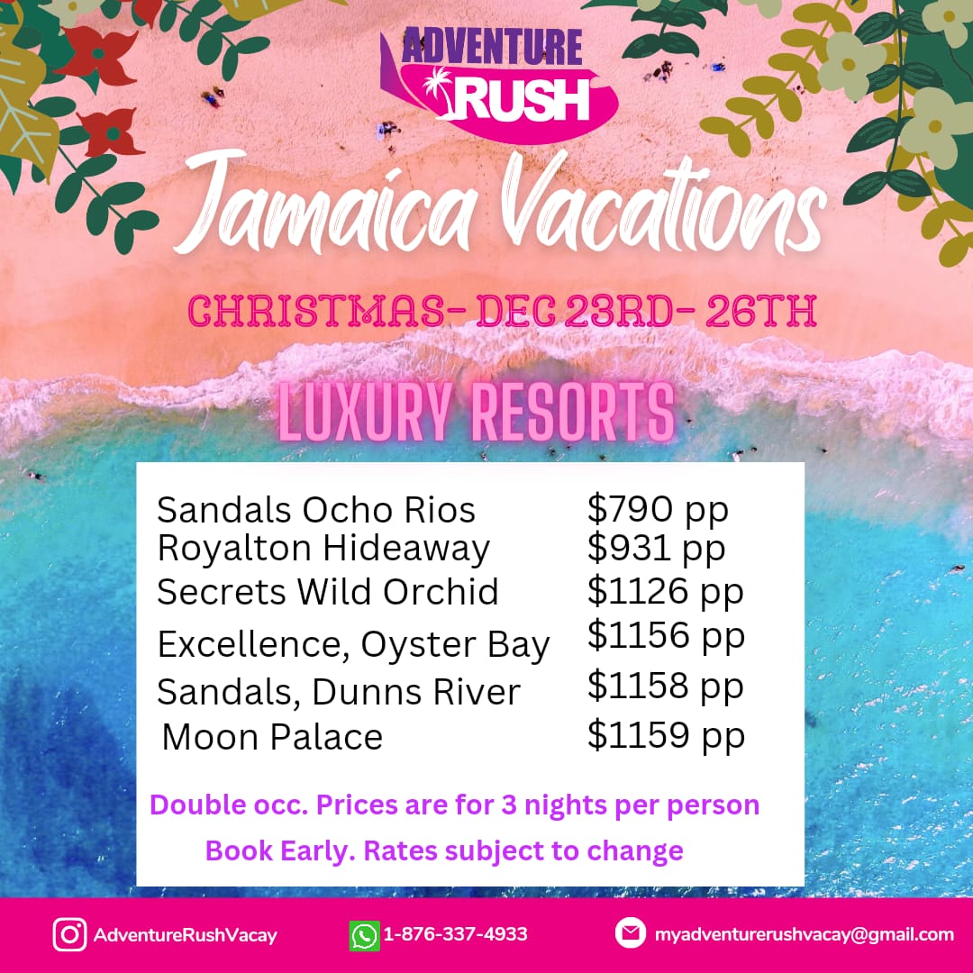 Spend Christmas in Luxury. There's no reason for you to stay in the hot kitchen or deal with In-Laws. 

Call or DM is to get started. 
Need different dates or different hotel? No problem !