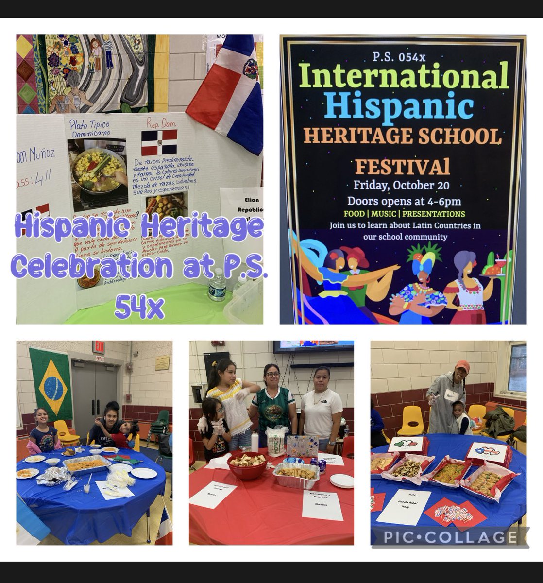 Last Friday we celebrated the Hispanic Heritage Month with a School Festival. Thank you families for attending this event!