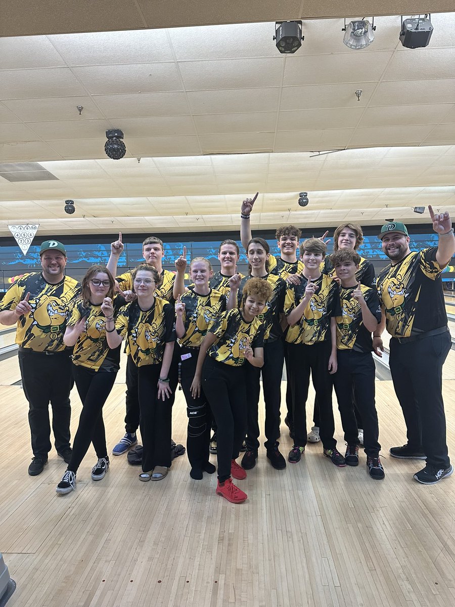 Congratulations to our Boys <a href="/DHSBowling/">DeLand Bowling</a>  team. Overcame early adversity and fought through the elimination bracket to win the District Championship!!!