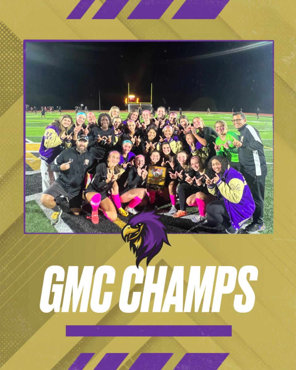 MTSD_Falcons_AD's tweet photo. For the first time in Monroe School History your Monroe Falcons  Girls Soccer team are GMC Champs! Congratulations to all student-athletes and coaches! @soccerMTHS https://t.co/O5kWMFuxyh