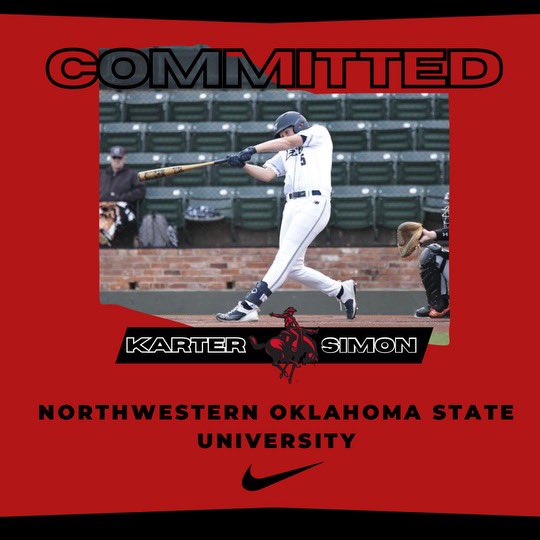 Excited to announce that I will be furthering my academic and athletic career at Northwestern Oklahoma State University. I would like to thank my family, friends and coaches for always pushing me to be my best.#RRR