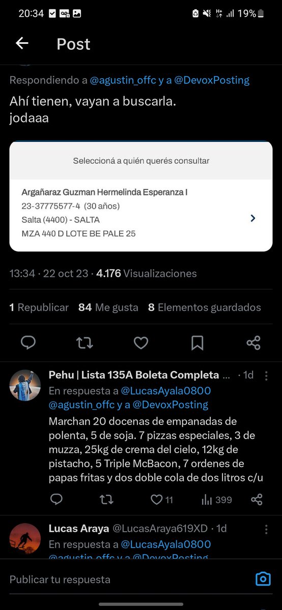 Lukitazonasur's tweet photo. @Tomibmx28 Los re doxearon https://t.co/7ul29OcgTB