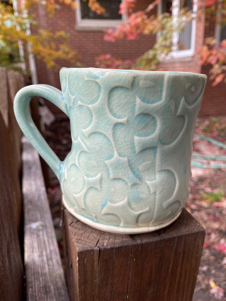 bigboxcar's tweet photo. Mugshot Monday - “Hulanika Handmade Coffee Mug” by Helen Otterson with Morning Glory Signature Blend by @Peace_Coffee: https://t.co/s02EHRti0d 
. 
.
.
See also also my 700+ photos from the Mugshot Monday project here: https://t.co/I5PwKARqgG – Every Mug Has A Story https://t.co/FmeSOMJdTq