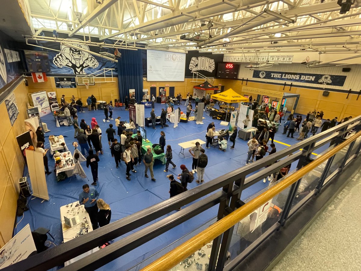 Leo Hayes High School - Guidance Deparment (@guidance4lions) on Twitter photo Day 1 in the books with <a href="/SkillsCanadaNB/">Skills Canada NB</a> hosting their ‘Try-a-trade’ program here at LHHS. 26 presenters from various industries took part as over 1000 students made their rounds.
<a href="/SkillsCanadaNB/">Skills Canada NB</a>
<a href="/LHHSRoars/">LHHS STRONGSIDE</a>
<a href="/NBCOE/">New Brunswick Centres of Excellence</a>
<a href="/ASD_West/">Anglophone School District West ASD-W</a> Day 1 in the books with <a href="/SkillsCanadaNB/">Skills Canada NB</a> hosting their ‘Try-a-trade’ program here at LHHS. 26 presenters from various industries took part as over 1000 students made their rounds.
<a href="/SkillsCanadaNB/">Skills Canada NB</a>
<a href="/LHHSRoars/">LHHS STRONGSIDE</a>
<a href="/NBCOE/">New Brunswick Centres of Excellence</a>
<a href="/ASD_West/">Anglophone School District West ASD-W</a>