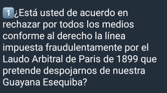 vivassantanaj_'s tweet photo. ¡Vergüenza del Consejo Nacional Electoral! Soy profesor de Ciencias Sociales y Lengua, maestría en Enseñanza del Castellano y tesis en lengua indígena. Doctor en Educación. Referiré en secuencia cada pregunta sobre el referendo del Esequibo y Guyana ¿Quién redactó tanta bazofia? https://t.co/CeUQP5E8Qk