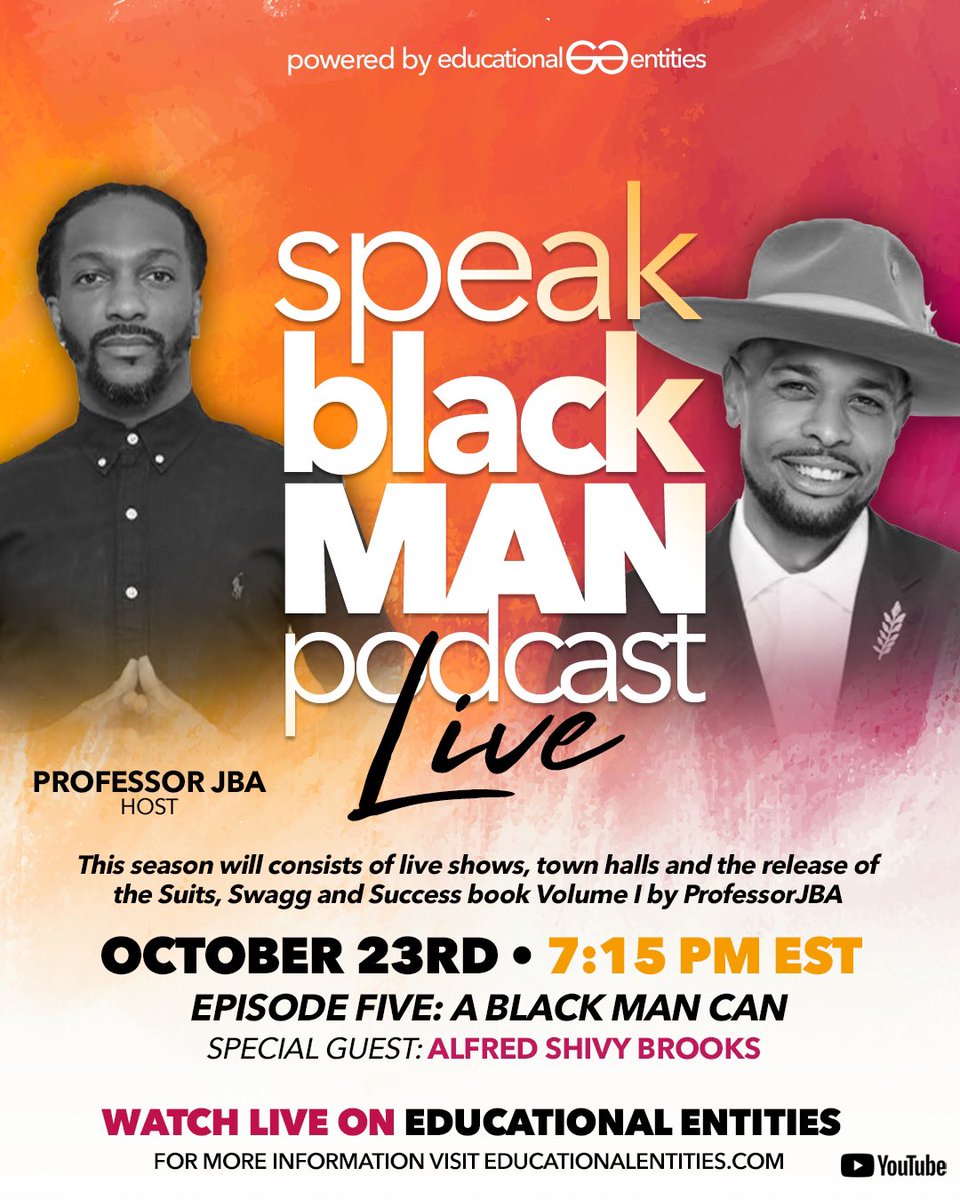 “A Black Man Can” is 🔥 and live now. #SBM