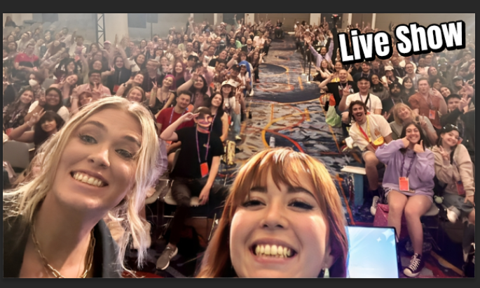 Wineaboutit69's tweet photo. 🎉Our First Live Show🎉

Watch our Twitchcon live panel on Youtube now! https://t.co/dkxMee7CGv