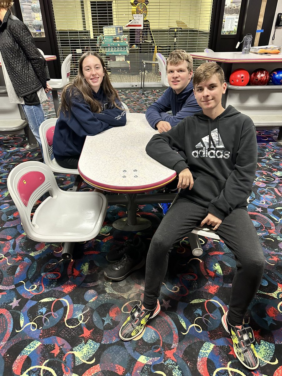 Unified Bowling Practice at Plaza Lanes 10/23/23!!! Go STARS!!!