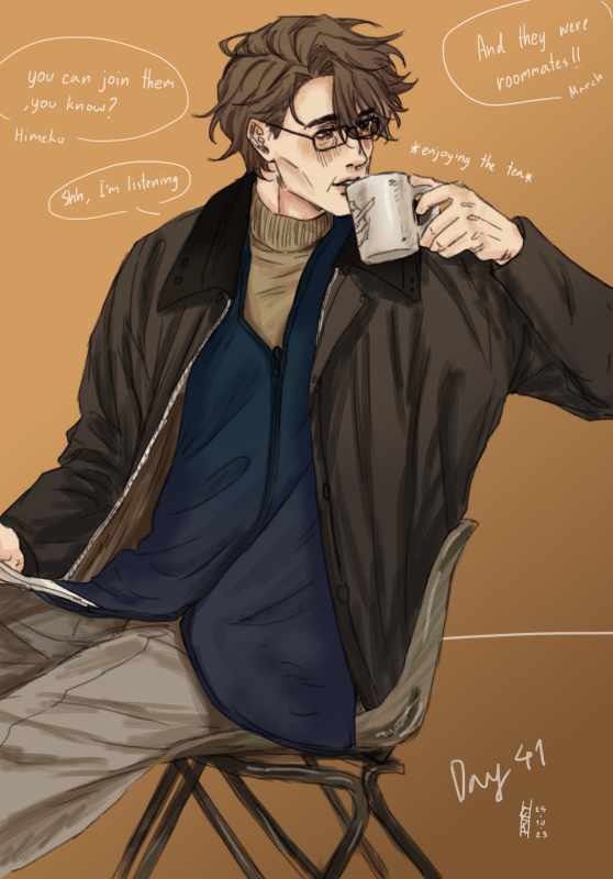 Drawing Welt until I get him: Day 41🫖 

#weltyang #HonkaiStarRail #LXST_WeltManifest