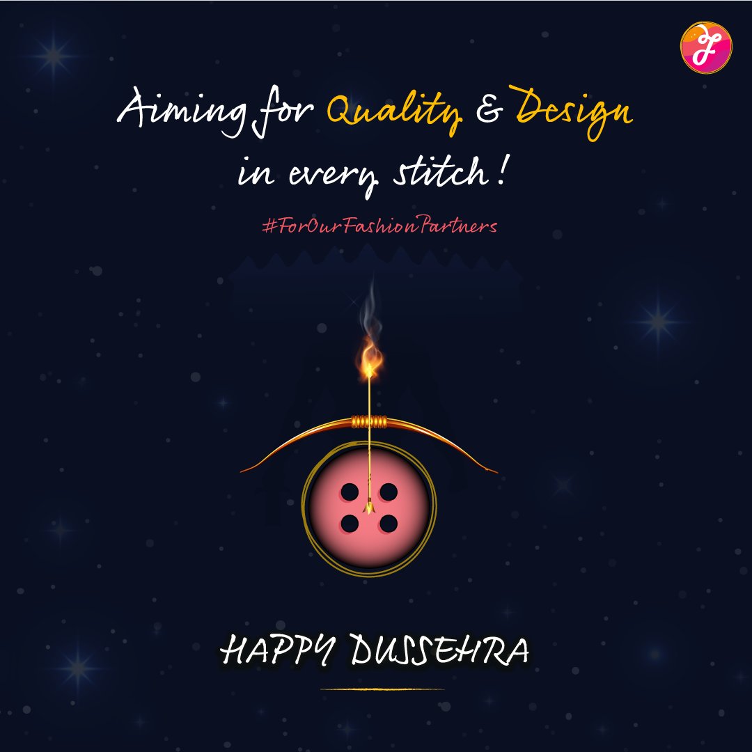 Dussehra calls for celebration, and so does a great partnership! 

Let’s be the ‘fabric’ of success in fashion B2B, weaving transparency and reliability into every collaboration.

 #dussehra #happydussehra #fashinza #b2b #dussehra2023