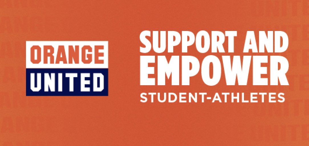 DaveMeluni's tweet photo. There are 3 ways for you to support Syracuse Student-Athletes 🍊
1. Your business can partner with athletes &amp; teams.
2. You as a fan can buy a membership with exclusive experiences starting at $10.99 a month.
3. You can donate generally.
https://t.co/cS4LQqaMOH
@OrangeUnitedNIL https://t.co/5HCRZBENTk