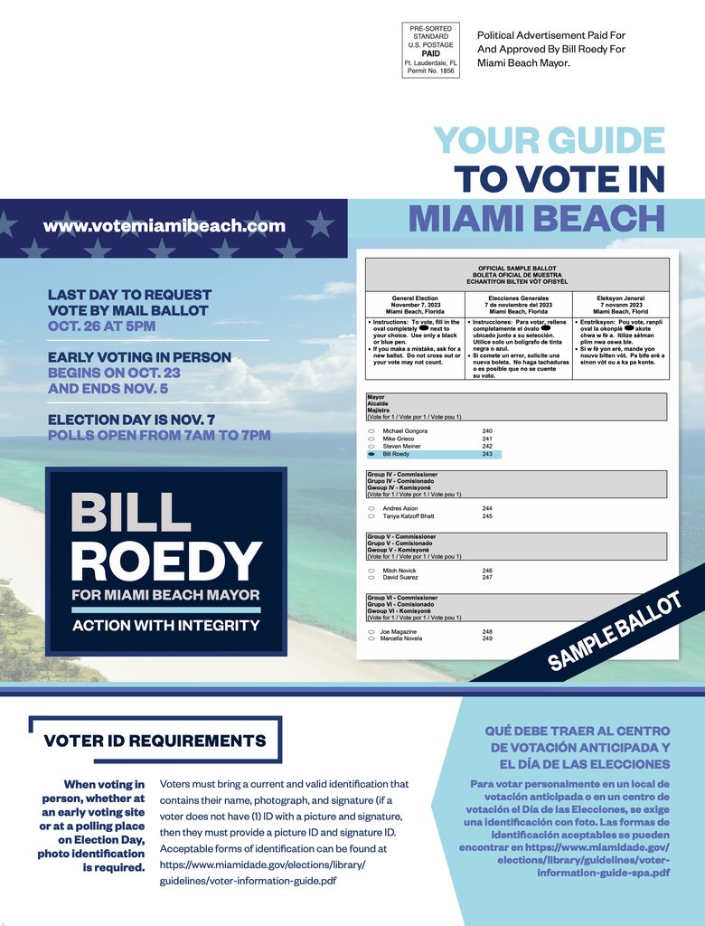 billroedy's tweet photo. Have you voted yet?! With Day 1 down, the clock is ticking! Here's a quick guide to make sure you're #VoteReady to #VoteRoedy! 🗳️ 

Go to https://t.co/A2wB5KndJv to see the full guide! https://t.co/uwlaUtDiYF