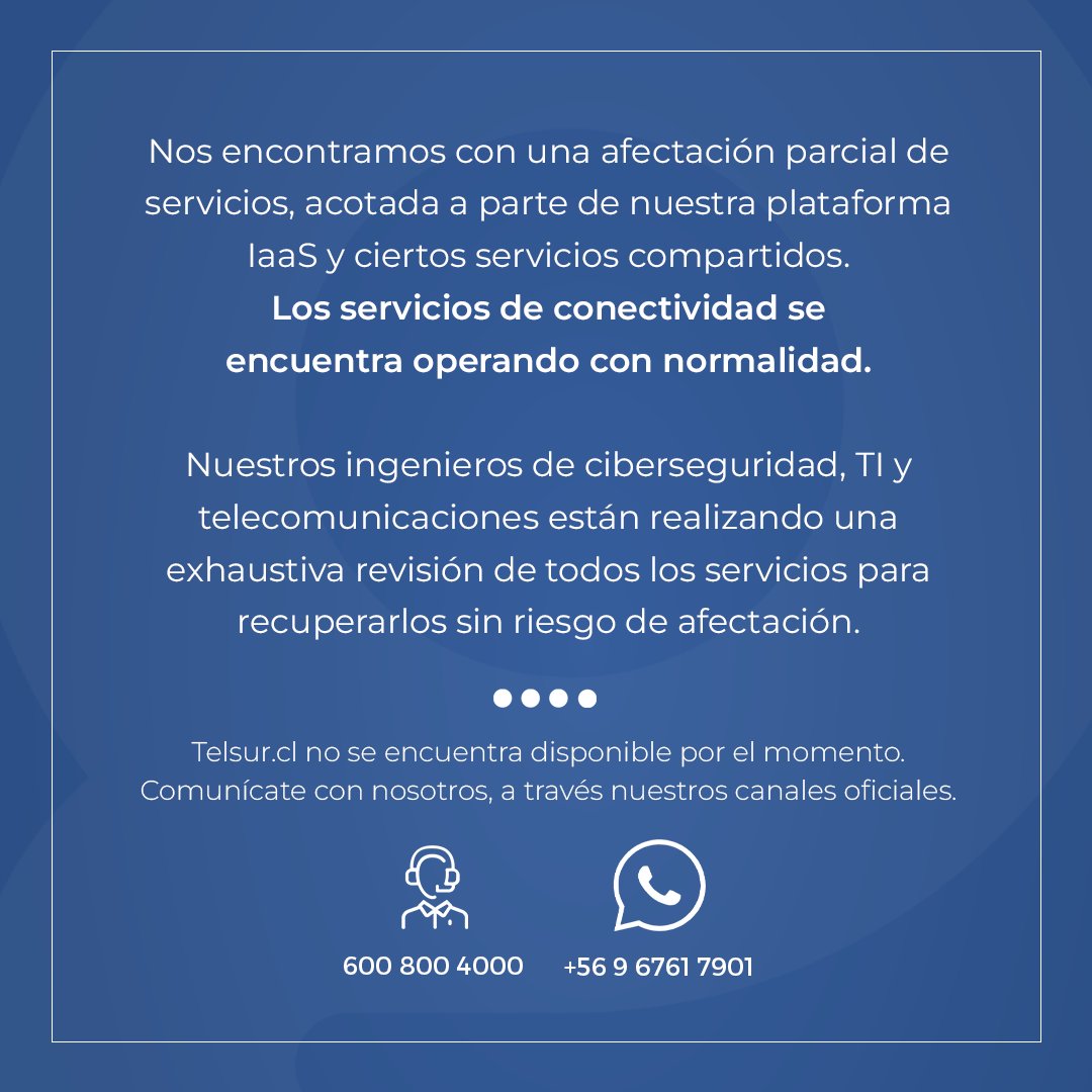 Telsur Chile (@telsur) on Twitter photo 