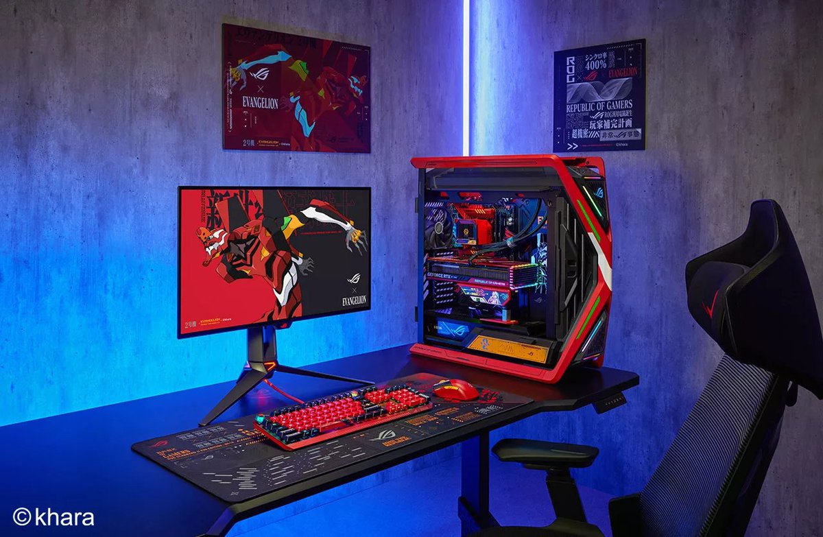 stark_once's tweet photo. Pray for me 
#ROGxEVANGELION, #EVA02, #Asuka https://t.co/cdK13XxrK0