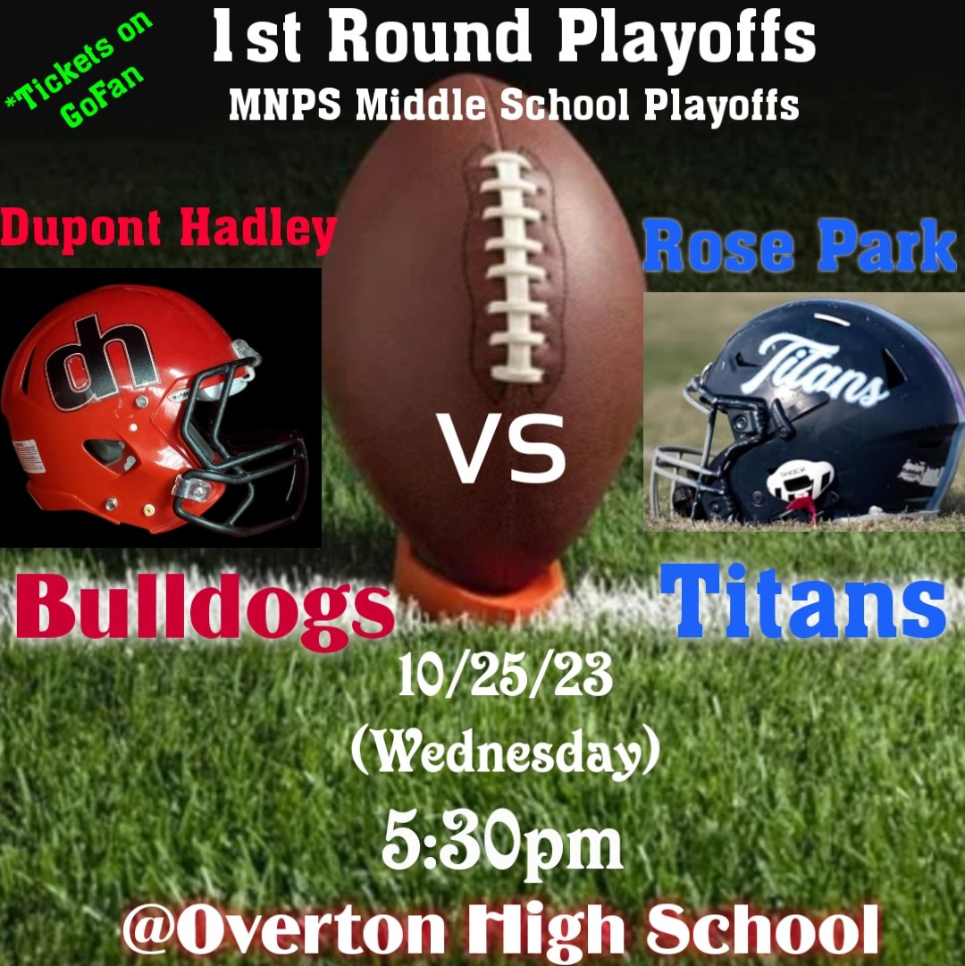 HadeousMarshall's tweet photo. MNPS Middle School Playoffs are here. It's go time!
Them Hadley Boys vs Rose Park
Tickets on https://t.co/tDBoPD676f
#themHadleyBoys
#road2TheCity https://t.co/yBDGUhULgi