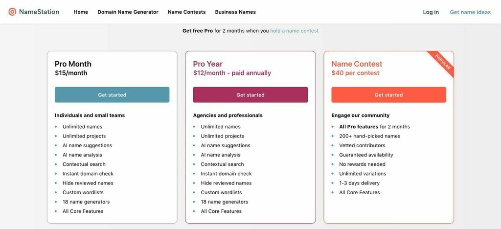 Though a premium tool, NameStation offers an extensive range of domain name generation features and premium lists.

Read more 👉 lttr.ai/AIvVg

#DomainName #Branding #StartABlog #HelpfulTools