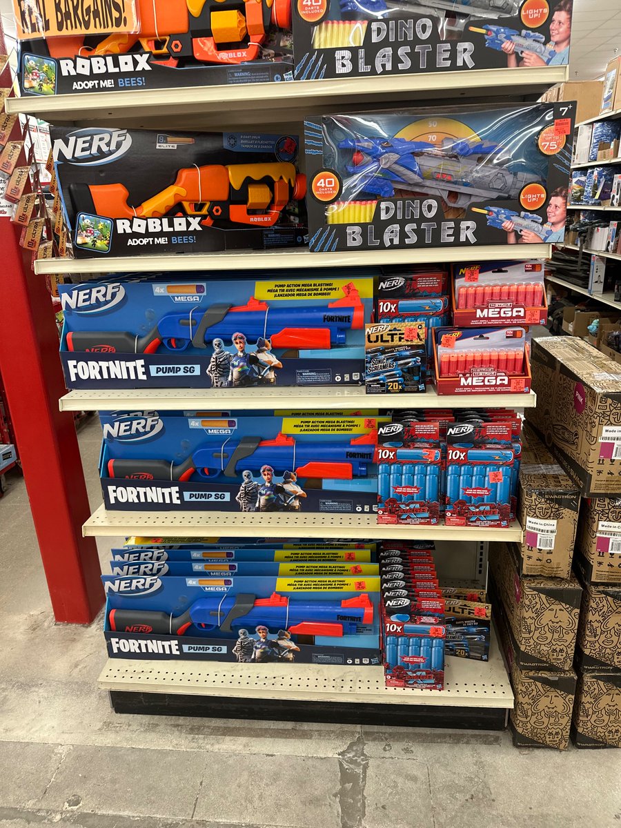 JerryRush's tweet photo. @NotNuffNerf not sure if you have an Ollie’s discount store in your area but if you do they have amazing deals on Nerf blasters. https://t.co/UyYt4gVBYa