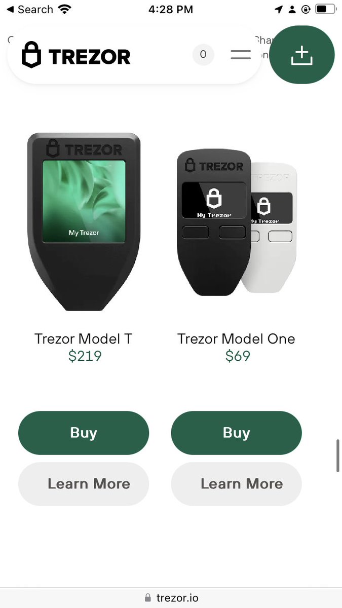 CryptoarticlesO's tweet image. Trezor is one of the most secure #Bitcoinwallets on the market. affil.trezor.io/SHBZ $ADA $SHIB #BTC #Bitcoin #Litecoin #Dogecoin #Ethereum #NFTs #Blockchain