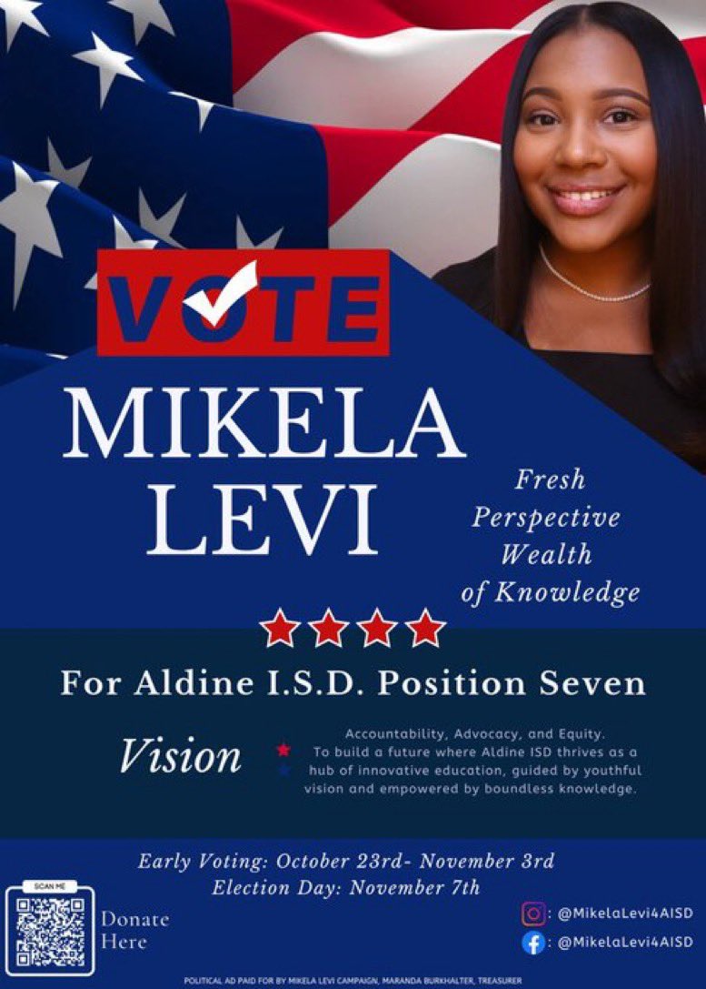Hoochies Of Houston (@houstonhoochies) on Twitter photo We’ve always encouraged young black peoples to not only vote but run for office and we’re proud to support <a href="/mikelalevi4aisd/">Mikela Levi</a> is her run for Position Seven in AISD! We’ve always encouraged young black peoples to not only vote but run for office and we’re proud to support <a href="/mikelalevi4aisd/">Mikela Levi</a> is her run for Position Seven in AISD!