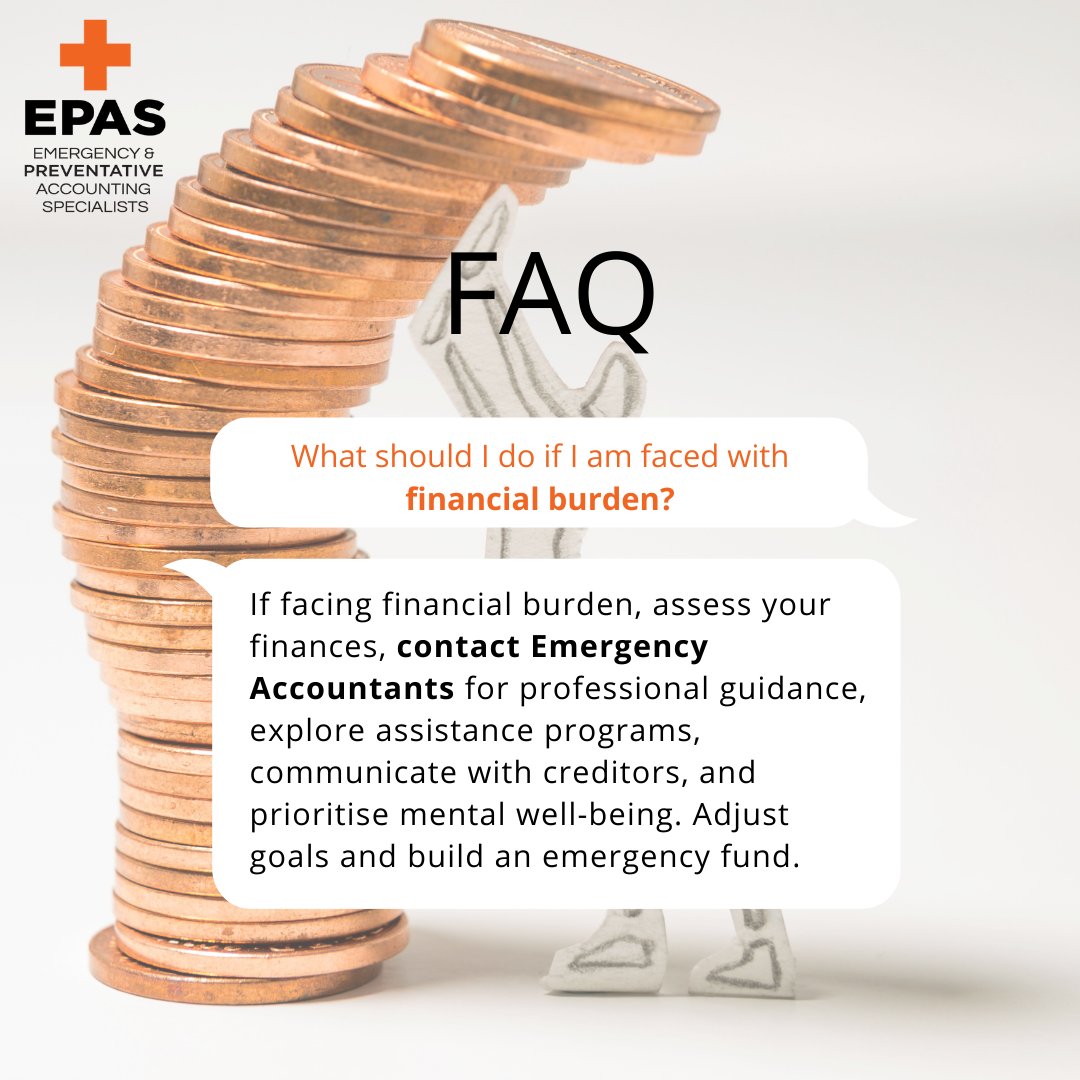 When   financial burdens weigh heavy, don't carry them alone. Take the first step   towards relief—seek guidance, make a plan, and let the journey to financial   ease begin.

Call   our expert accountants today:
📞 1800   556 426
💻 emergencyaccounting.com.au
#ATO   #taxdebt