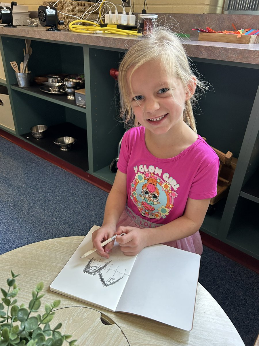OurKinderStory's tweet photo. We are storytellers! After this story we shared stories from our ❤️.  Our first time in our special writer’s books! We chose a writing spot that felt comfy &amp; inspiring! https://t.co/ztgDfKdSPz