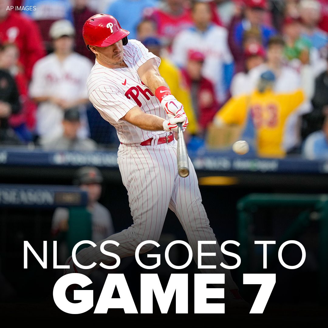 The Arizona Diamondbacks defeated the Philadelphia Phillies 5-1 Monday night to force a Game 7 in the National League Championship Series.
Game 7 will be held at 8:07 at Citizens Bank Park. The winner will advance to the World Series.
6abc.com/philadelphia-p…