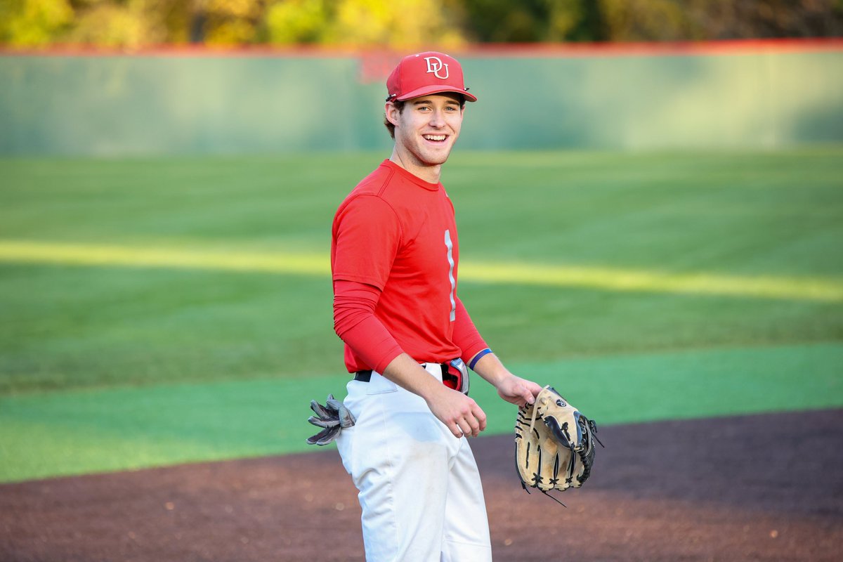 DU_Baseball's tweet photo. Red team is all smiles after game 1!!
#StayStanding https://t.co/bTjrrAByDP