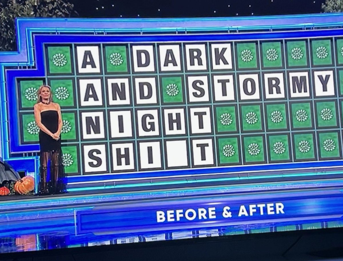 Tonight’s prize puzzle, as seen on <a href="/WheelofFortune/">Wheel of Fortune</a>