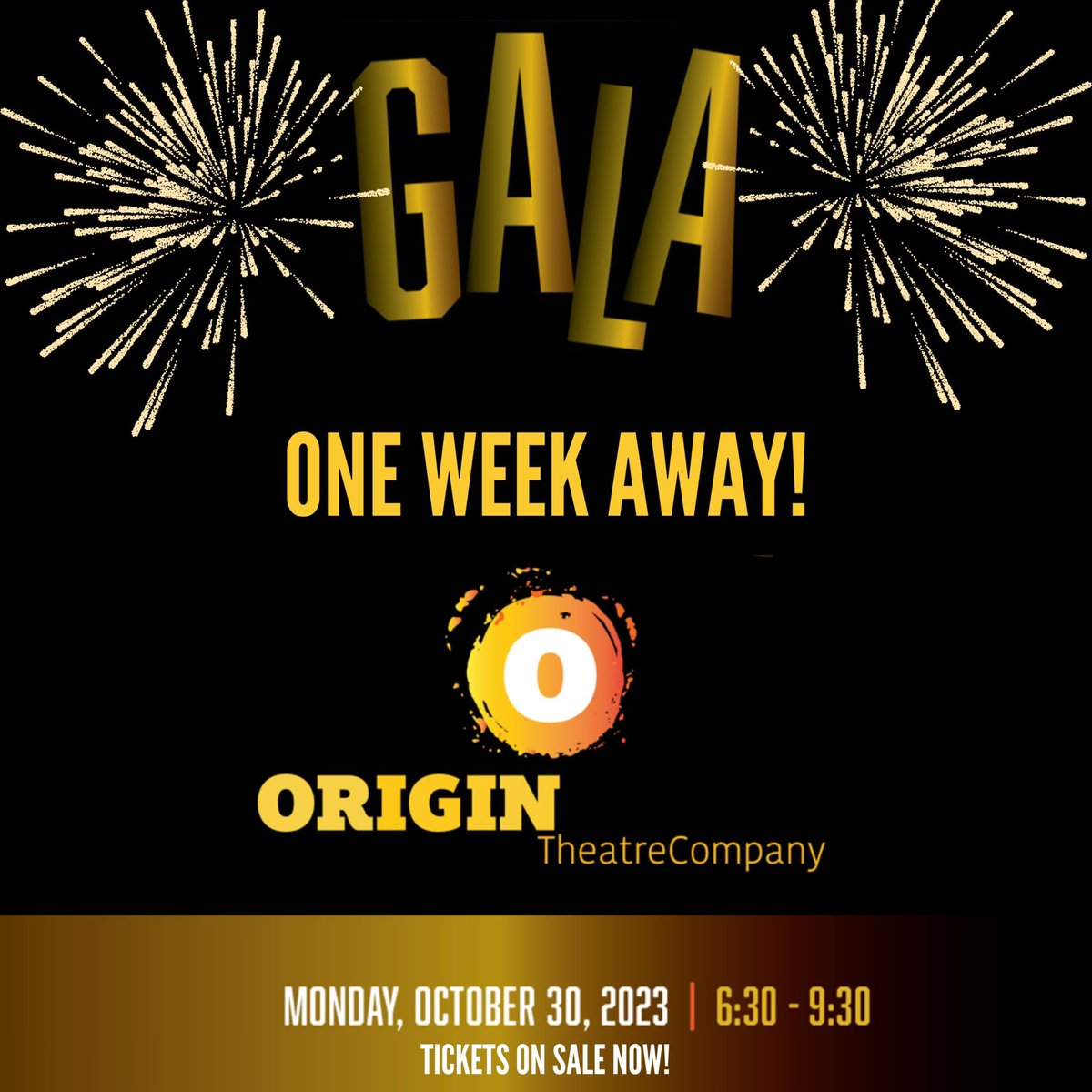 🎊 ONE WEEK AWAY 🍾 🎟️ Tickets are still available for our 2023 Gala at origintheatre.org 👏 Join us at the spectacular Manhattan Penthouse on 14th Street and 5th Avenue on 10/30 at 6:30pm! 🏅 Honoring Helena Nolan @IrelandinNY Sami Dahdouh & @rclark98 ! #origintheatre