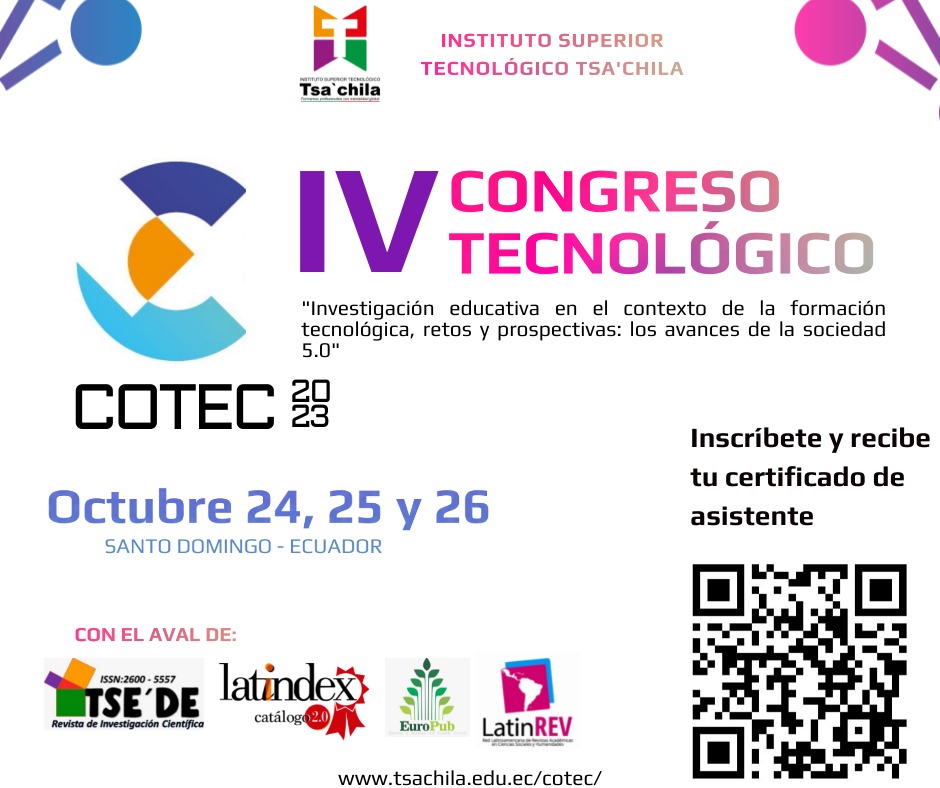 RTsede's tweet photo. 📢Elabore su reflexión académica, publíquela en una de las redes👇 académicas y envíela hasta el 16/11/2023. 
https://t.co/Jjdoki0MYX
https://t.co/LpCLu92Lkb
https://t.co/eb0iUuLC0f
Usted recibirá una membresía🏅de 20 horas académicas como asistente.
Escanee el QR y participa.📒 https://t.co/8lf0ooBTAV