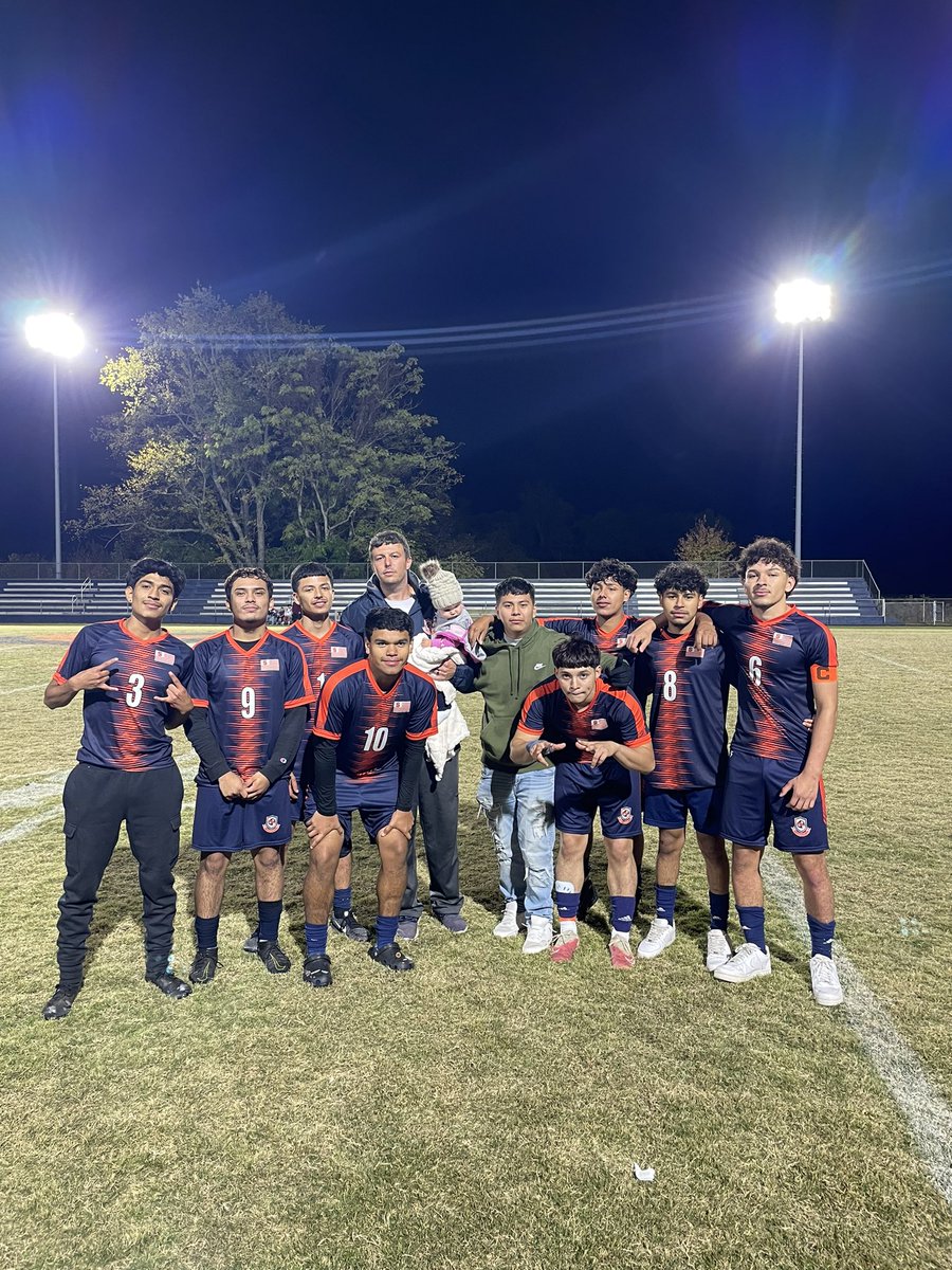Rams score 4 unanswered goals after trailing 1-0 in the 2nd half to win 4-1 on senior night! We are thankful for the leadership of these seniors! #GATA