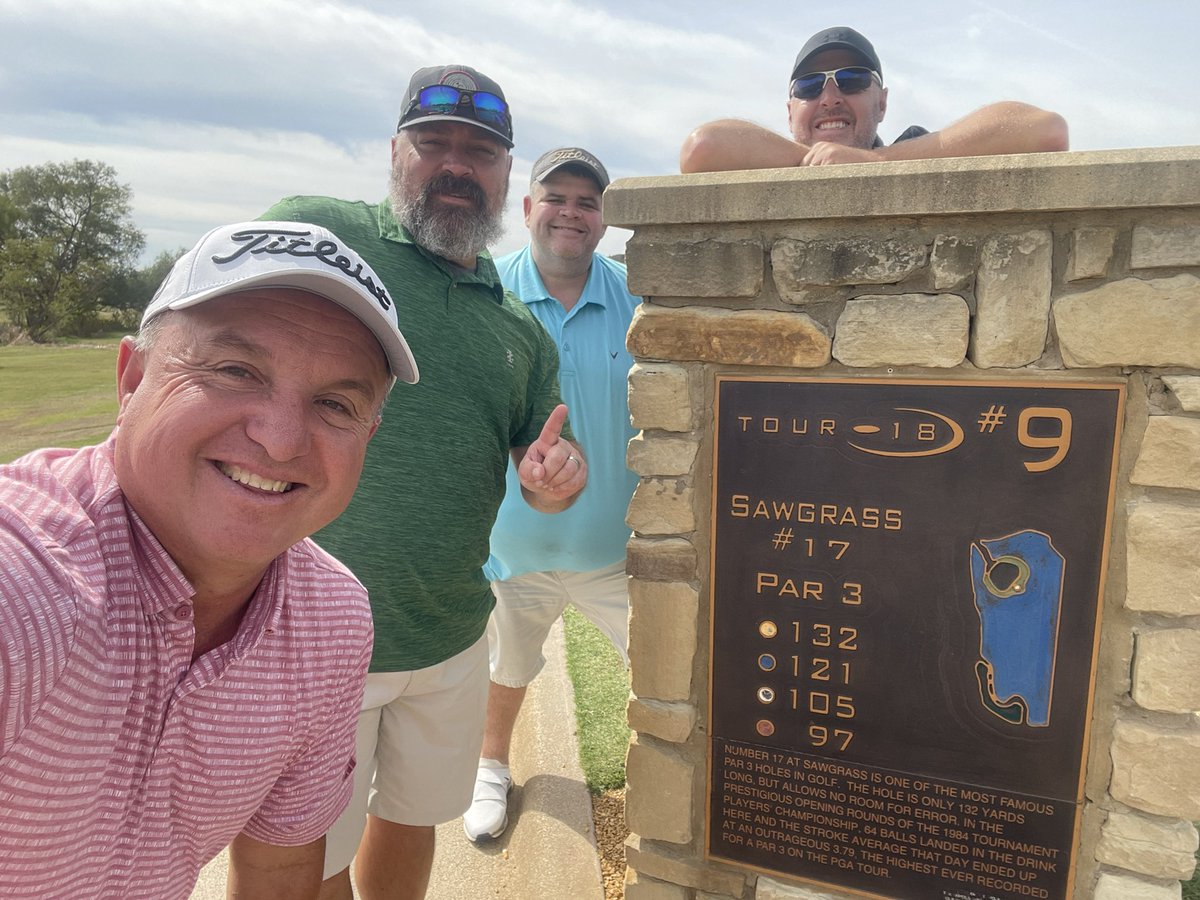 Milhouse2134's tweet image. ☑️ Hole-in-One
This weekend (10/21) got my first ace at Tour 18 in Dallas, TX on the replica of @TPCSawgrass #17 at 128 yds with Gap Wedge. One bounce and in the cup!!!
@greg_miller33 @tekpt1 @bstahl66 
@VICE_GOLF #ViceProDrip 
#PuttingInWork #ItIsWhatItIs