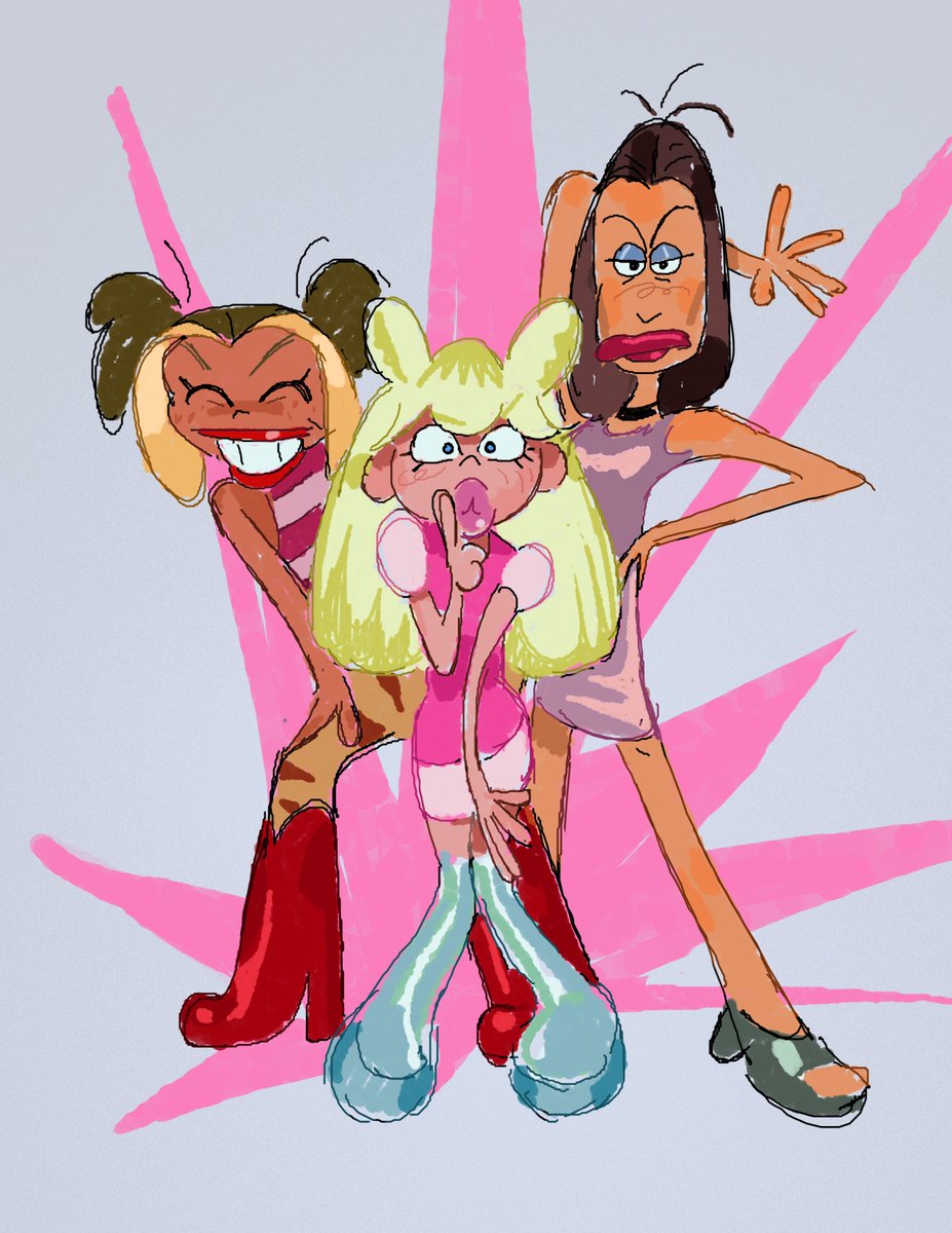 Sharing some old art today, forgot about posting spice girls