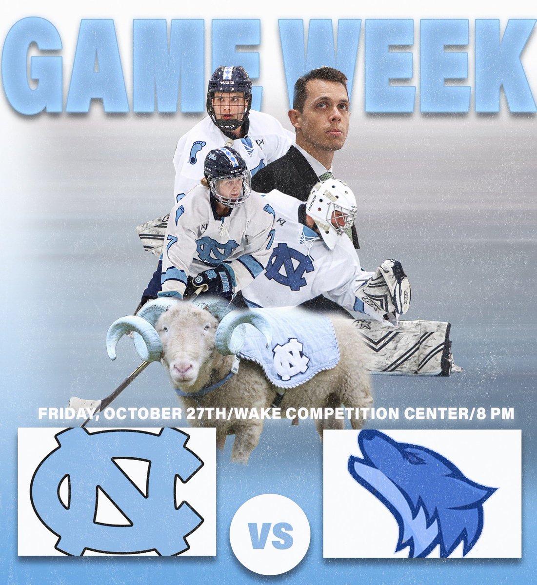 We got a little game Friday night 😏

#GoHeels