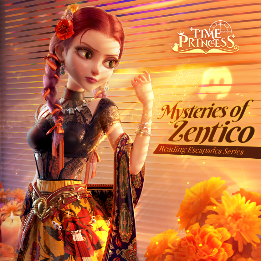 Timeprincessen's tweet photo. Travelers, we're holding a special Mysteries of Zentico Book Club stream with our lovely author team!
The Discord #dress-up-live text stream will be held on 10/25 21:00 (GMT-5).
Click here to reach our DISCORD 👉 https://t.co/aRafoI70FZ
#timeprincess #dressup #livestreamchat https://t.co/yHqekypqqW