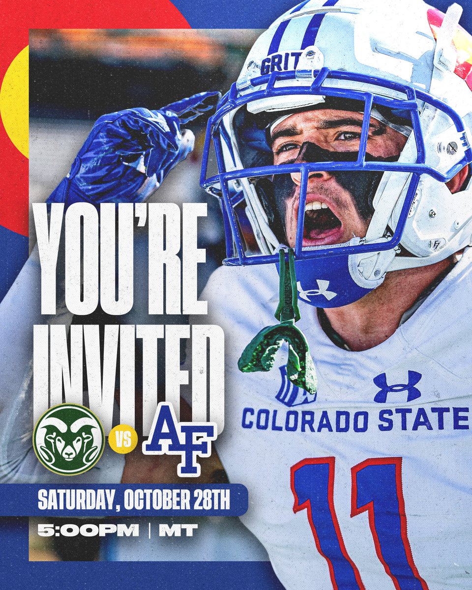 Extremely grateful to @CSUFootball and @NickLauder for the game invite this weekend! Very excited to check out @ColoradoStateU! @BamesJurky @BillyBestOL @coachwes_23 @SportsPalisade