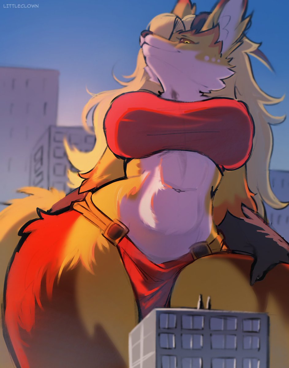 A little gift for <a href="/Kitila_Kalista/">Katilist_Tsu'nix</a> 

She looks at you like you're a cool bug she found on the floor

#furry #furryart #macro