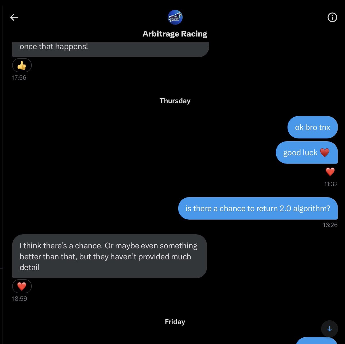 What is your opinion zed community?<a href="/zed_run/">zed_run</a> I hope <a href="/ArbitrageRacin/">Arbitrage Racing</a> <a href="/ZedDiamondHands/">Donkey Teeth | Arbitrage Racing</a>