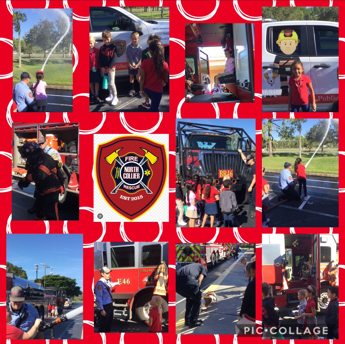 Special thanks to the North Naples Fire Dept. for another outstanding community outreach presentation for our First Grade students! You are the best! 🔥 @VineyardsVipers