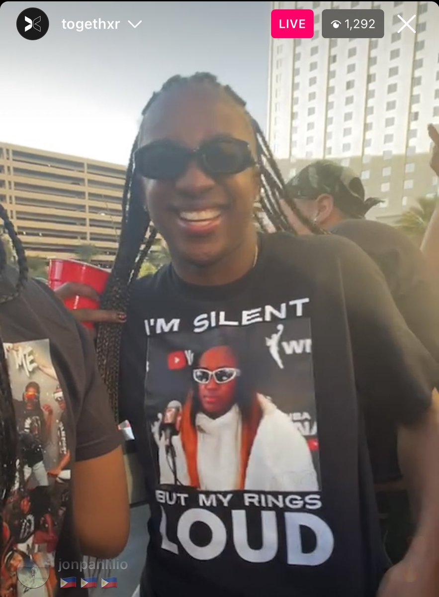 OwenPence's tweet photo. They wanted her traded, called her a bust. 

Now she’s smiling wide on top of the world, All-WNBA and back-to-back champ. 

No one can say a THING. https://t.co/YGA5BgAspj